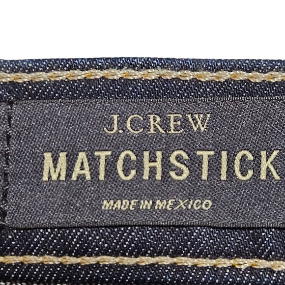 J.Crew Jeans Dark Wash 27 – Vintage Matchstick Straight Leg Clean Classic Denim - Picture 4 of 16